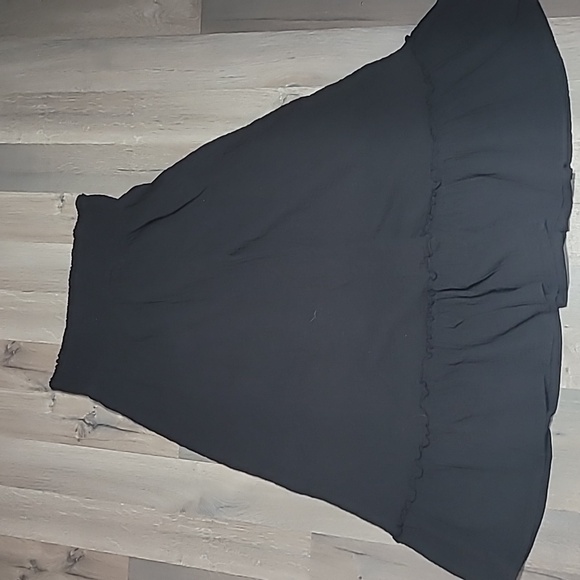 Quince Women's 100% Organic Cotton Gauze Smocked Maxi Skirt Size Large - Picture 2 of 6